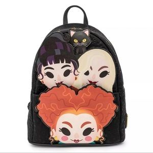 Disney Loungefly Hocus Pocus Sanderson Sisters Mini Backpack